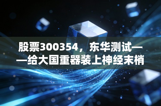 股票300354,东华测试——给大国重器装上神经末梢的隐形冠军,值得长期坚守吗?