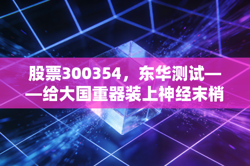 股票300354，东华测试——给大国重器装上神经末梢的隐形冠军，值得长期坚守吗？