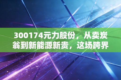 300174元力股份，从卖炭翁到新能源新贵，这场跨界豪赌你看懂了吗？