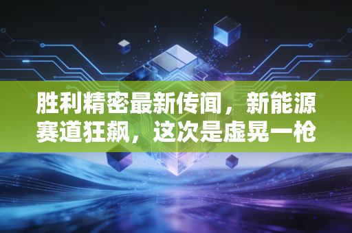胜利精密最新传闻，新能源赛道狂飙，这次是虚晃一枪还是真的起飞？
