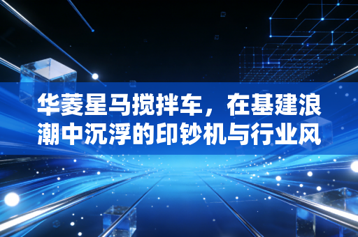 华菱星马搅拌车,在基建浪潮中沉浮的印钞机与行业风向标