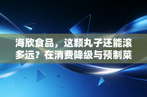海欣食品，这颗丸子还能滚多远？在消费降级与预制菜风口下的冷思考