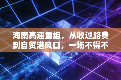 海南高速重组，从收过路费到自贸港风口，一场不得不打的翻身仗