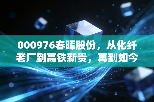 000976春晖股份,从化纤老厂到高铁新贵,再到如今的一地鸡毛,这只股票究竟经历了什么?