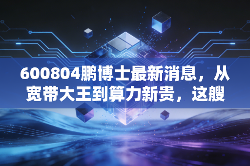 600804鹏博士最新消息，从宽带大王到算力新贵，这艘旧船还能掉头吗？