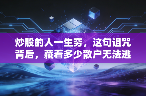 炒股的人一生穷，这句诅咒背后，藏着多少散户无法逃脱的宿命？