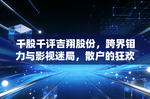 千股千评吉翔股份，跨界钼力与影视迷局，散户的狂欢还是修罗场？