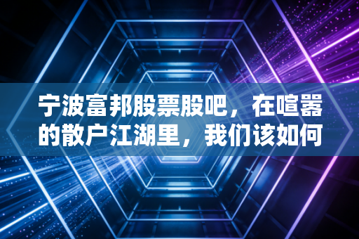 宁波富邦股票股吧,在喧嚣的散户江湖里,我们该如何看清一只小盘股的宿命?