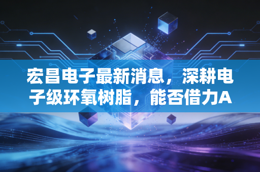 宏昌电子最新消息，深耕电子级环氧树脂，能否借力AI与新能源实现价值重估？