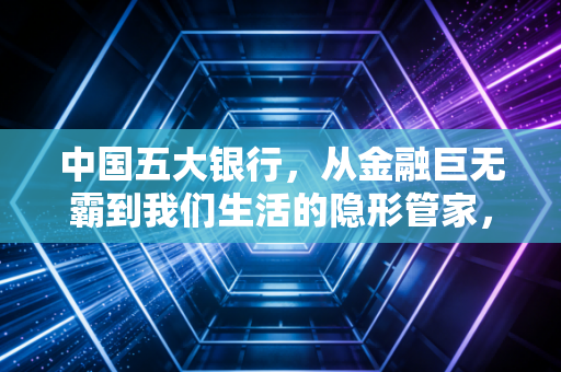 中国五大银行，从金融巨无霸到我们生活的隐形管家，该如何与它们共处？