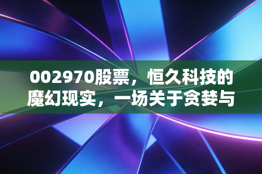 002970股票,恒久科技的魔幻现实,一场关于贪婪与恐惧的深度博弈