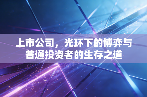 上市公司，光环下的博弈与普通投资者的生存之道