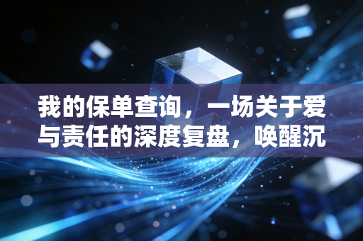 我的保单查询,一场关于爱与责任的深度复盘,唤醒沉睡的隐形财富