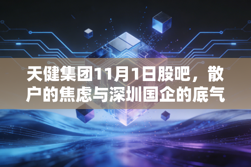 天健集团11月1日股吧，散户的焦虑与深圳国企的底气，这碗基建饭还香不香？