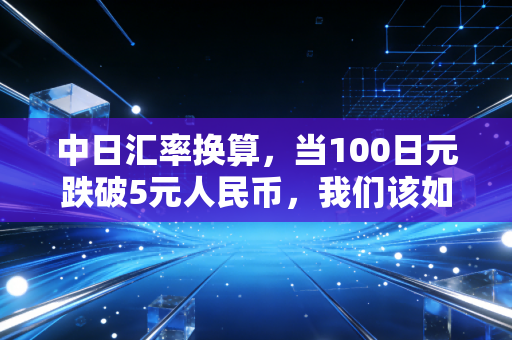 中日汇率换算，当100日元跌破5元人民币，我们该如何面对这场财富大洗牌？
