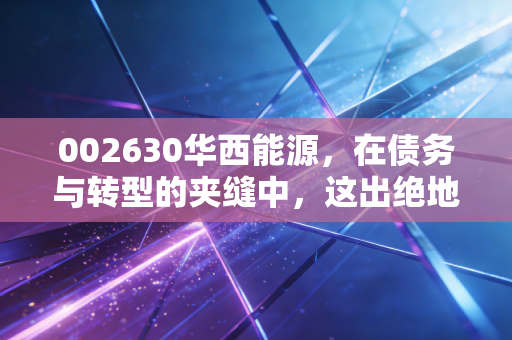 002630华西能源，在债务与转型的夹缝中，这出绝地求生大戏值得你押注吗？