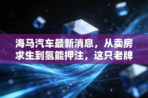 海马汽车最新消息,从卖房求生到氢能押注,这只老牌股还能翻身吗?