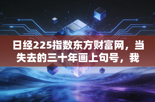 日经225指数东方财富网，当失去的三十年画上句号，我们该如何面对这波史诗级反弹？