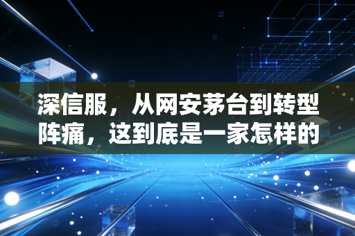 深信服,从网安茅台到转型阵痛,这到底是一家怎样的科技公司?
