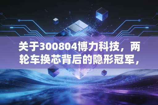 关于300804博力科技,两轮车换芯背后的隐形冠军,能否跑出下一个宁德时代?