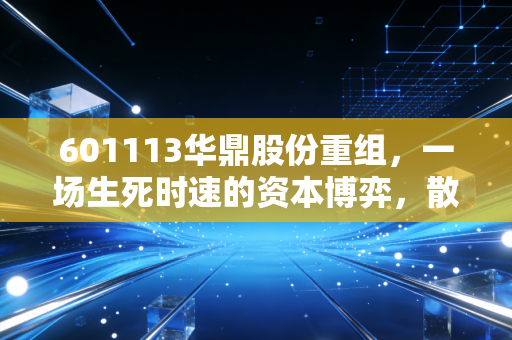 601113华鼎股份重组,一场生死时速的资本博弈,散户该何去何从?