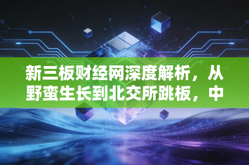 新三板财经网深度解析，从野蛮生长到北交所跳板，中小企业的资本梦碎还是重生？