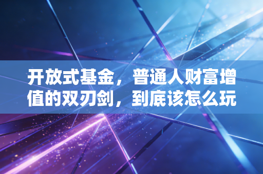 开放式基金，普通人财富增值的双刃剑，到底该怎么玩？