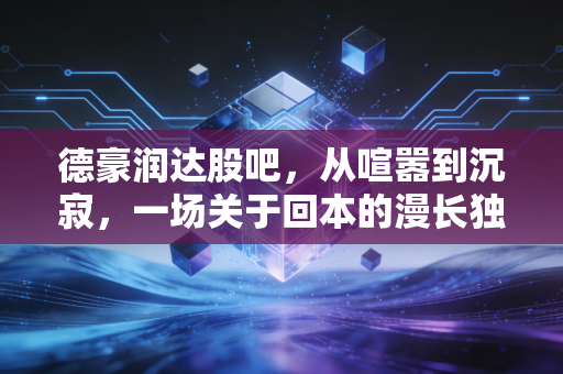 德豪润达股吧，从喧嚣到沉寂，一场关于回本的漫长独角戏