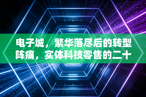 电子城，繁华落尽后的转型阵痛，实体科技零售的二十年兴衰启示录