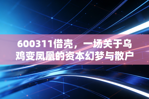 600311借壳，一场关于乌鸡变凤凰的资本幻梦与散户的博弈