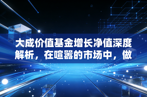 大成价值基金增长净值深度解析，在喧嚣的市场中，做一名耐心的时间合伙人