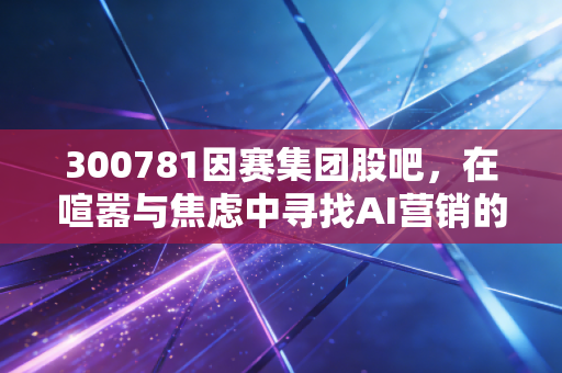 300781因赛集团股吧，在喧嚣与焦虑中寻找AI营销的真金白银