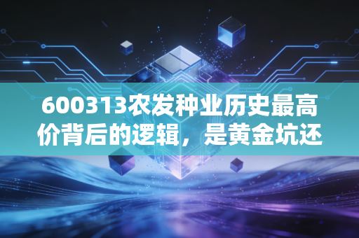600313农发种业历史最高价背后的逻辑，是黄金坑还是诱多陷阱？