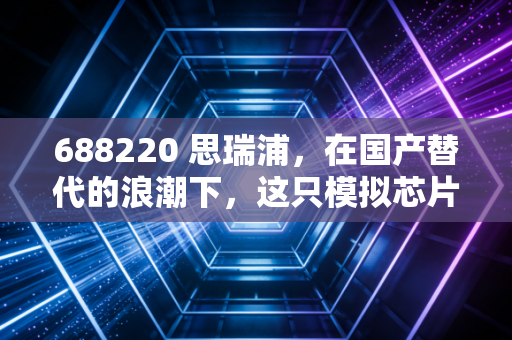 688220 思瑞浦,在国产替代的浪潮下,这只模拟芯片龙头到底值不值得我们捂住?