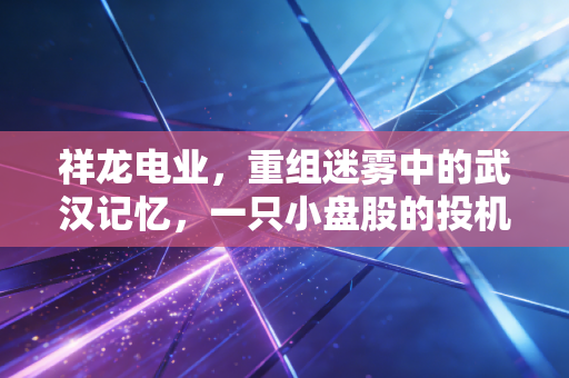 祥龙电业,重组迷雾中的武汉记忆,一只小盘股的投机启示录