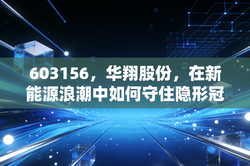 603156，华翔股份，在新能源浪潮中如何守住隐形冠军的底色？