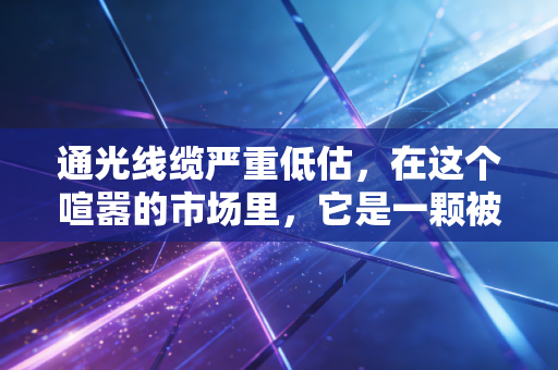 通光线缆严重低估，在这个喧嚣的市场里，它是一颗被沙砾掩埋的珍珠