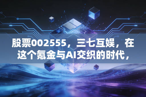 股票002555,三七互娱,在这个氪金与AI交织的时代,我们还能陪它走多远?