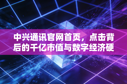 中兴通讯官网首页，点击背后的千亿市值与数字经济硬核战力
