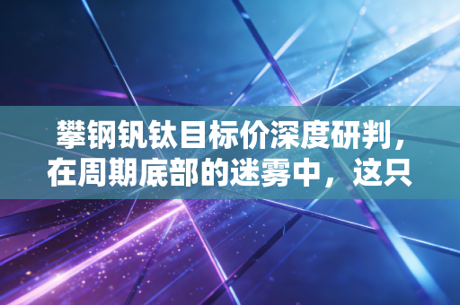 攀钢钒钛目标价深度研判，在周期底部的迷雾中，这只钒王究竟值多少钱？