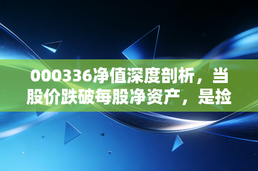 000336净值深度剖析，当股价跌破每股净资产，是捡漏还是接飞刀？