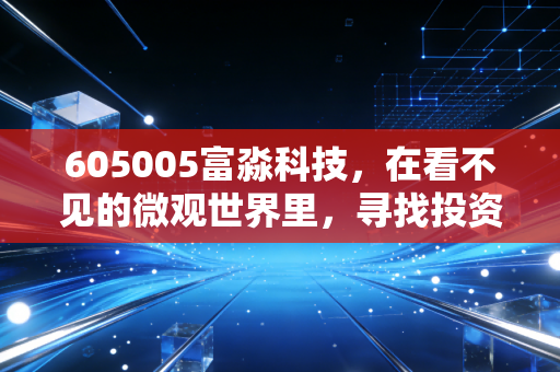 605005富淼科技，在看不见的微观世界里，寻找投资的确定性锚点