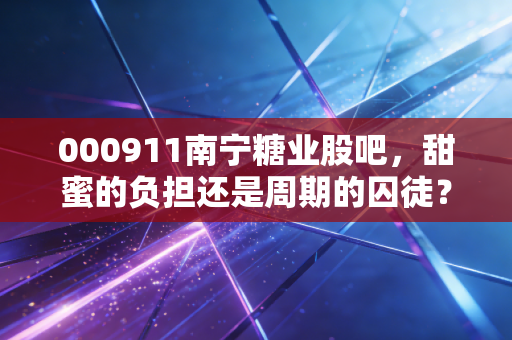 000911南宁糖业股吧，甜蜜的负担还是周期的囚徒？深度复盘散户眼中的糖王沉浮录