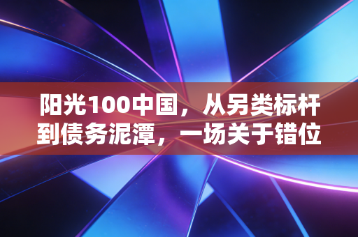 阳光100中国，从另类标杆到债务泥潭，一场关于错位与代价的房地产悲歌