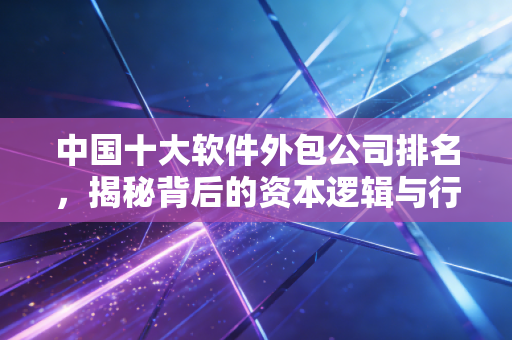 中国十大软件外包公司排名，揭秘背后的资本逻辑与行业变迁