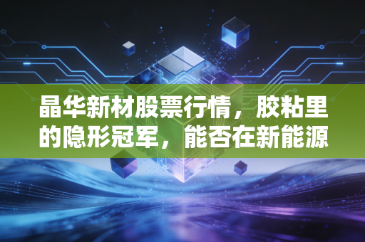 晶华新材股票行情，胶粘里的隐形冠军，能否在新能源风口下飞得更高？