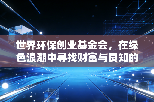 世界环保创业基金会,在绿色浪潮中寻找财富与良知的平衡点