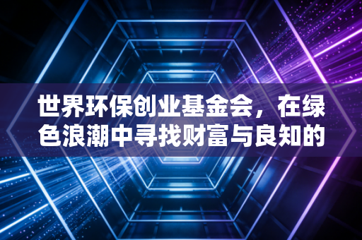 世界环保创业基金会，在绿色浪潮中寻找财富与良知的平衡点
