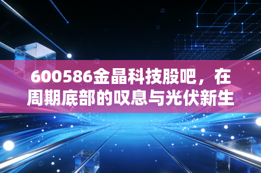 600586金晶科技股吧，在周期底部的叹息与光伏新生的曙光，一个老股民的碎碎念