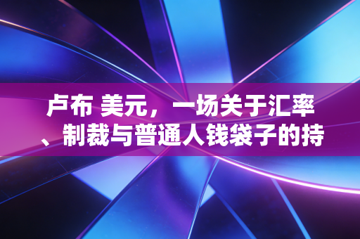 卢布 美元，一场关于汇率、制裁与普通人钱袋子的持久战